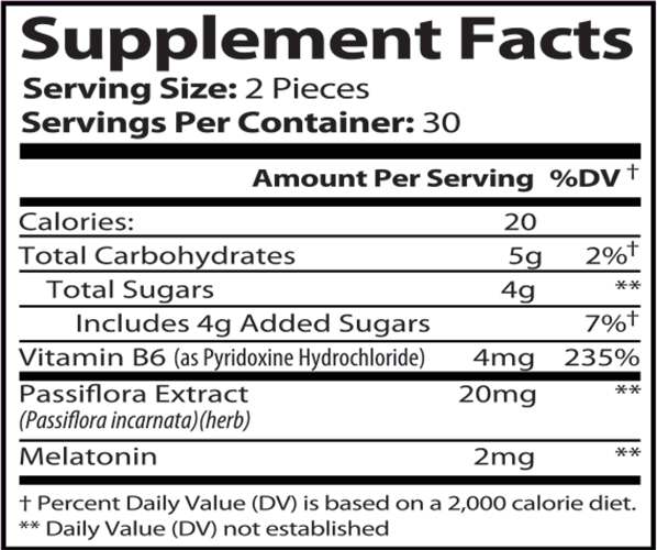 Sleep Boost Gummies: All Natural Sleep Aid (60 Gummies)