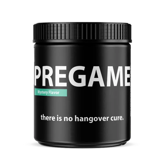 PREGAME is made with scientifically backed ingredients that help your body stay hydrated and replenish key nutrients lost during a night of drinking. Simply drink one glass of PREGAME before you start drinking and another before you go to sleep to help prevent the worst of the hangover symptoms from ever taking hold.