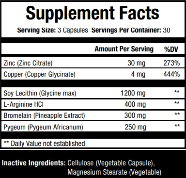 Load Boost 6 Pack by Vitaliboost - Supplement Facts and Nutritional Information